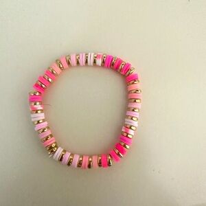 Pink bracelet, very stretchy